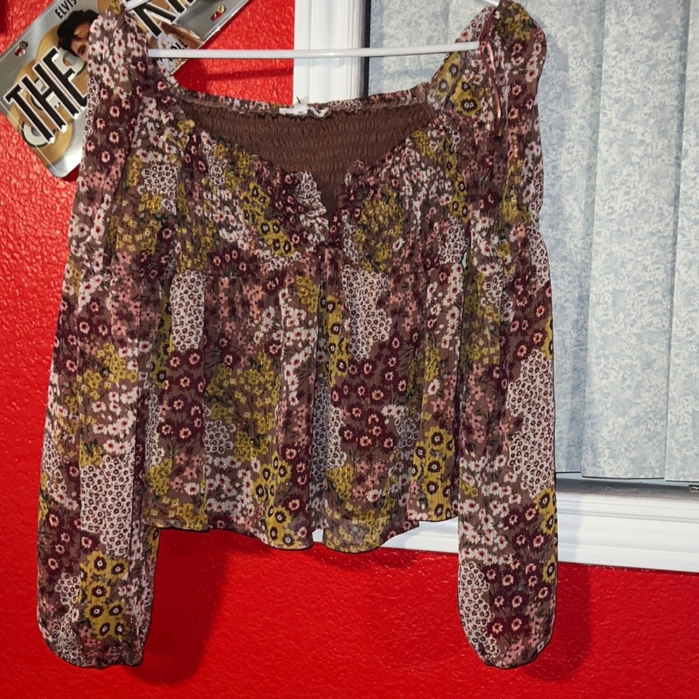 Francesca’s Floral Top